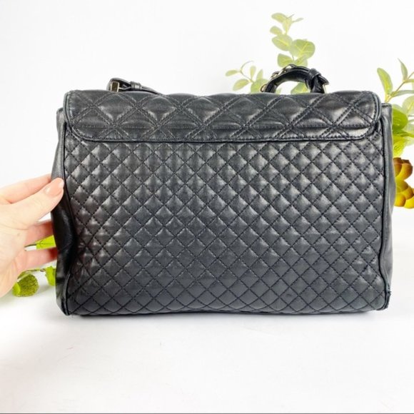 SOLD Brooks Brothers VTG Handbag Quilted Lambskin - Picture 3 of 8